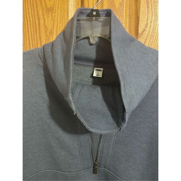 Old Navy Women’s Size XL Oversized Half Zip French Terry Funnel Neck Sweatshirt - Picture 3 of 13